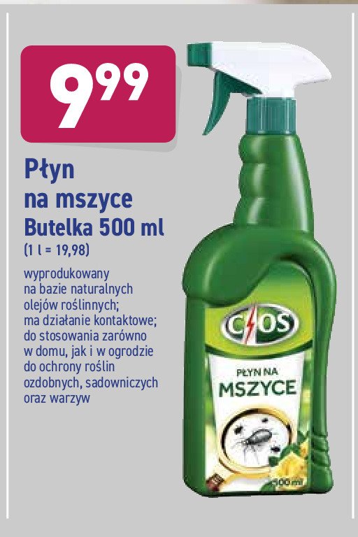 P艂yn na mszyce i inne szkodniki Cios promocja