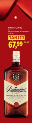 Whisky Ballantine's 10 yo promocja w Lidl