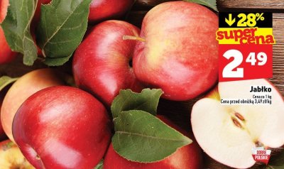 Mus jabłko-truskawka Auchan promocja w TOPAZ