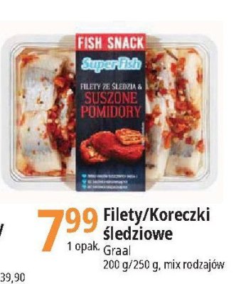 Koreczki śledziowe Superfish promocja