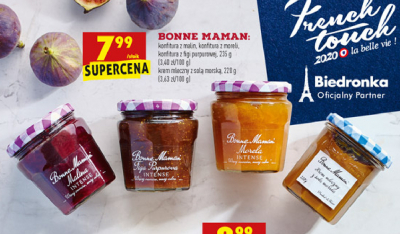 Konfitura z malin Bonne maman promocja