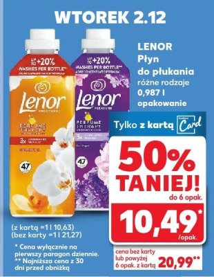 Płyn do płukania różne rodzaje  promocja w Kaufland