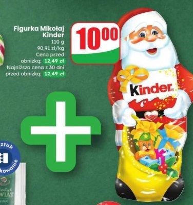 Figurka Mikołaj Kinder promocja w Dino