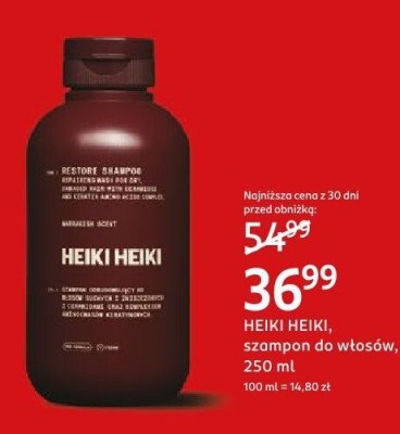 Szampon HEIKI HEIKI do włosów, 250 ml promocja w Rossmann