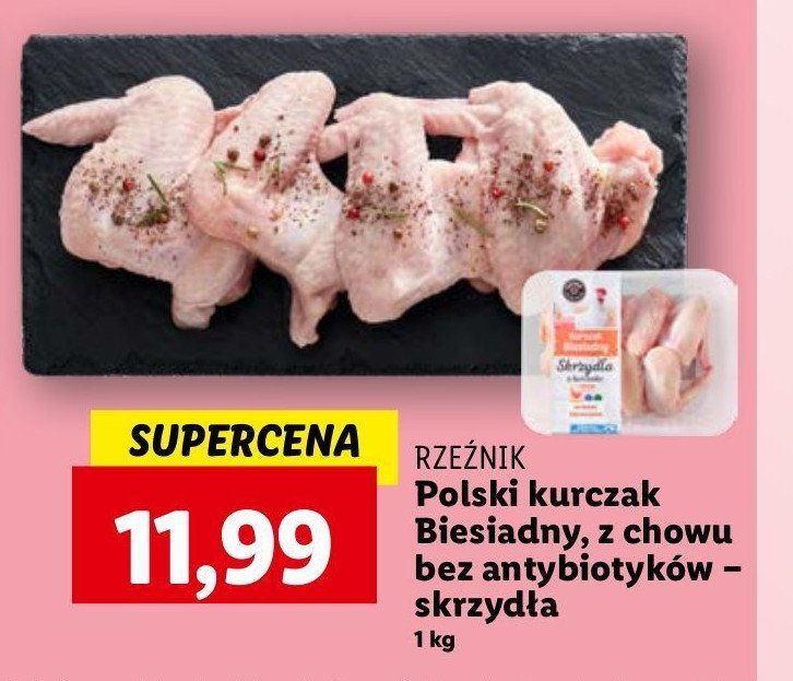 Skrzydełka z kurczaka biesiadnego Rzeźnik codzienna dostawa promocja