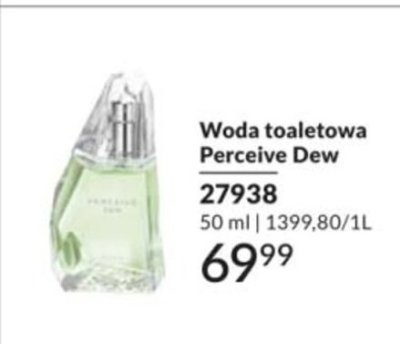 Woda toaletowa Perceive Dew promocja w AVON
