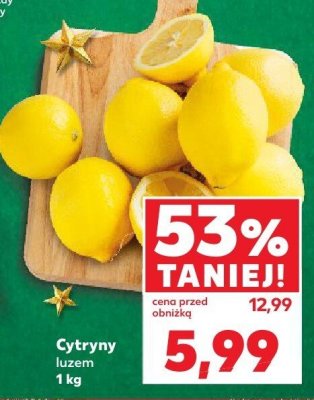 Cytryny promocja w Kaufland