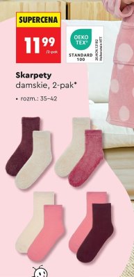 Skarpety damskie 2-pak promocja w Biedronka