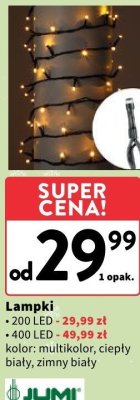 Lampki 400 LED promocja w Intermarche
