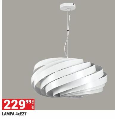 Lampa 4xE27 promocja w Merkury Market