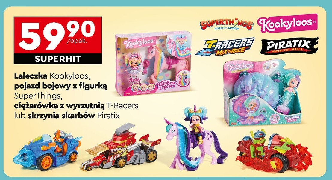 Pojazd super things turbo ice ORBICO promocja w Biedronka