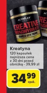 Creatine monohydrate Activlab promocja w Carrefour