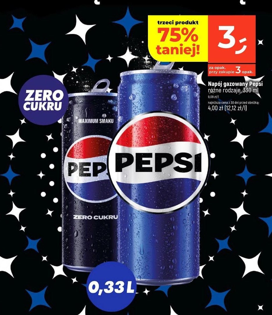 Napój Pepsi max promocja w Dealz