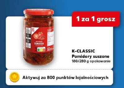 Pomidory suszone promocja w Kaufland