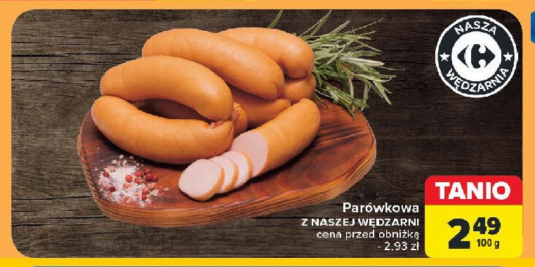 Parówkowa Nasza wędzarnia carrefour promocja