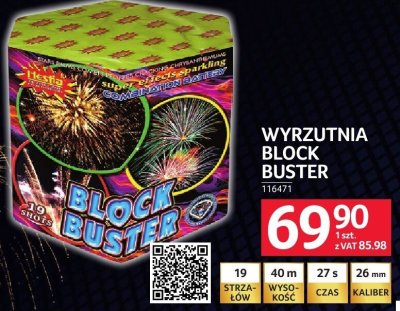 Wyrzutnia Block Buster promocja w Selgros