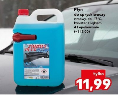 Płyn do spryskiwaczy promocja w Kaufland