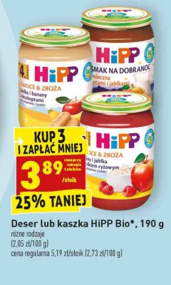 Kaszka mleczna z biszkoptami Hipp promocja