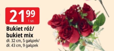 Bukiet róż/bukiet mix promocja w Leclerc