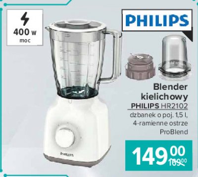 Blender kielichowy hr2102 Philips promocja