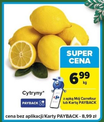 Cytryny promocja w Carrefour Express