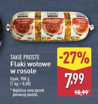 Flaki wołowe w rosole Takie proste promocja