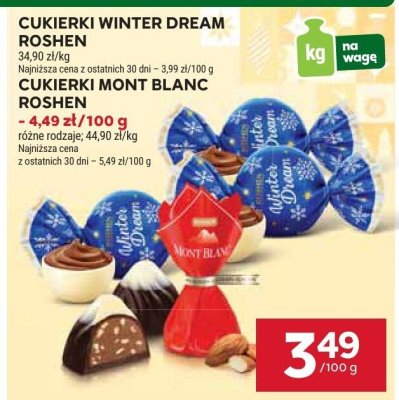 Cukierki winter dream roshen promocja w Stokrotka