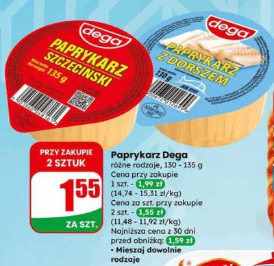 Paprykarz Dega promocja w Dino