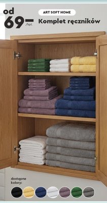 Komplet ręczników  promocja w Biedronka