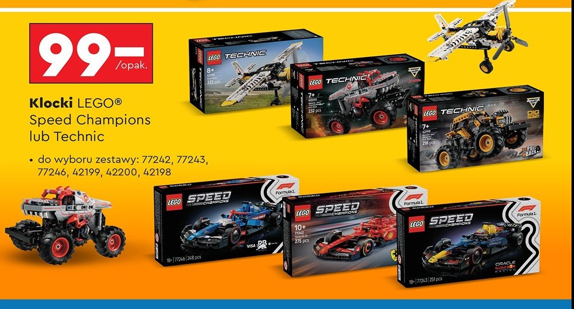 Klocki 772198 Lego speed champions promocja w Biedronka