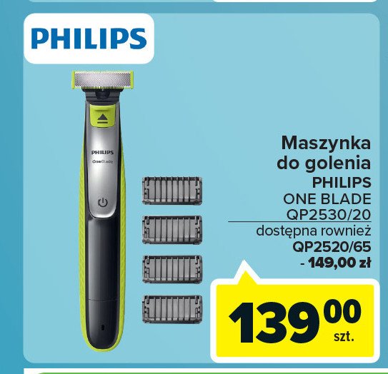 Golarka one blade pro qp2530/20 Philips promocja