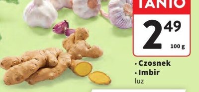 Imbir luz promocja w Intermarche