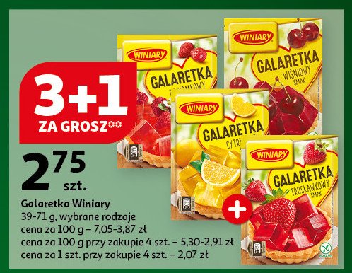 Galaretka poziomkowa Winiary galaretka promocja