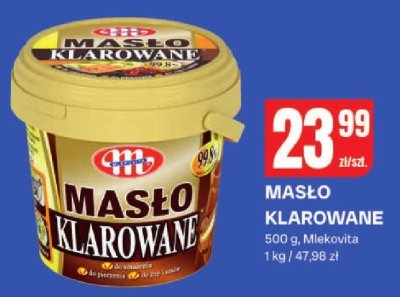 Masło klarowane promocja w Chorten