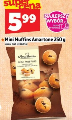 Mini Muffins Amartone 250 g promocja w TOPAZ