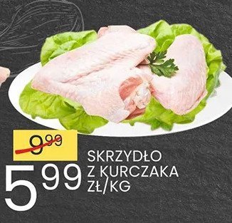 Skrzydło z kurczaka promocja w Wafelek