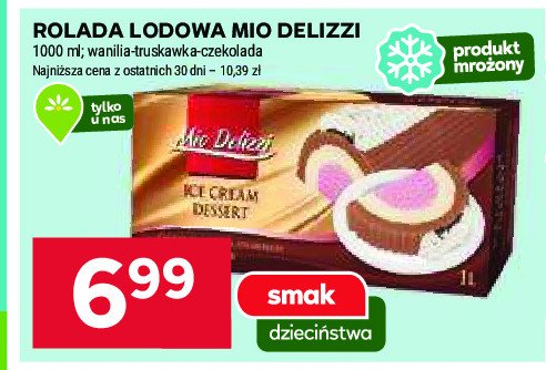 Rolada lodowa Mio delizzi promocja