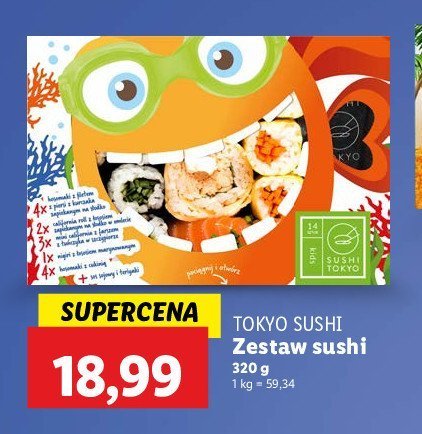 Sushi koi Tokyo sushi promocja