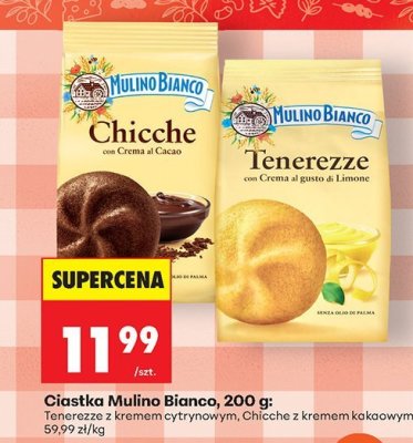 Ciastka Chicche z kremem kakaowym promocja w Biedronka