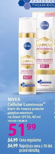 Krem na dzień spf 50 przeciw przebarwieniom promocja w Hebe