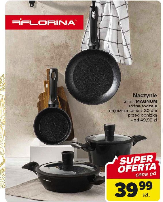 Garnek magnum 6.1 l Florina (florentyna) promocja
