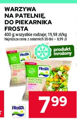 Warzywa do piekarnika kalafior-fasola-marchew Frosta promocja