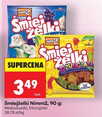 Żelki Śmiejżelki Dżunglaki promocja w Biedronka