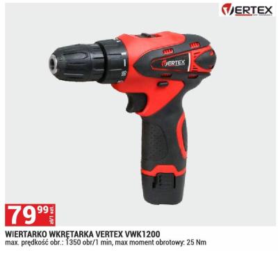 WIERTARKO WKRĘTARKA VERTEX VWK1200 promocja w Merkury Market
