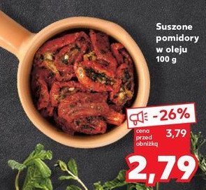 Suszone pomidory w oleju promocja