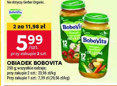 Kluseczki z warzywami i indykiem Bobovita promocja