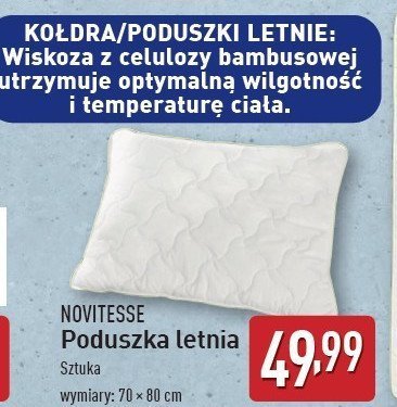 Poduszka letnia 70 x 80 cm Novitesse promocja