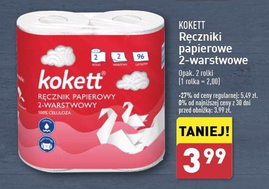 Ręczniki kuchenne Kokett promocja