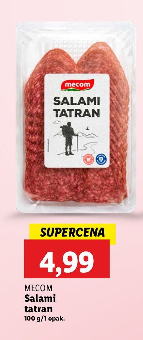 Salami tatran MECOM promocja w Lidl