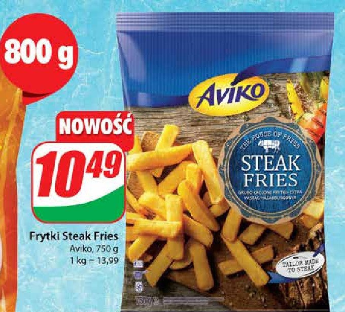 Frytki Aviko steak fries promocja